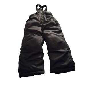 wippette Childrens size 24M  Black Insulated Snow Bib Overalls Adjustable Straps